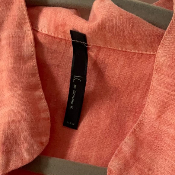 Ic collection by Connie k xl linen jacket - Picture 5 of 6